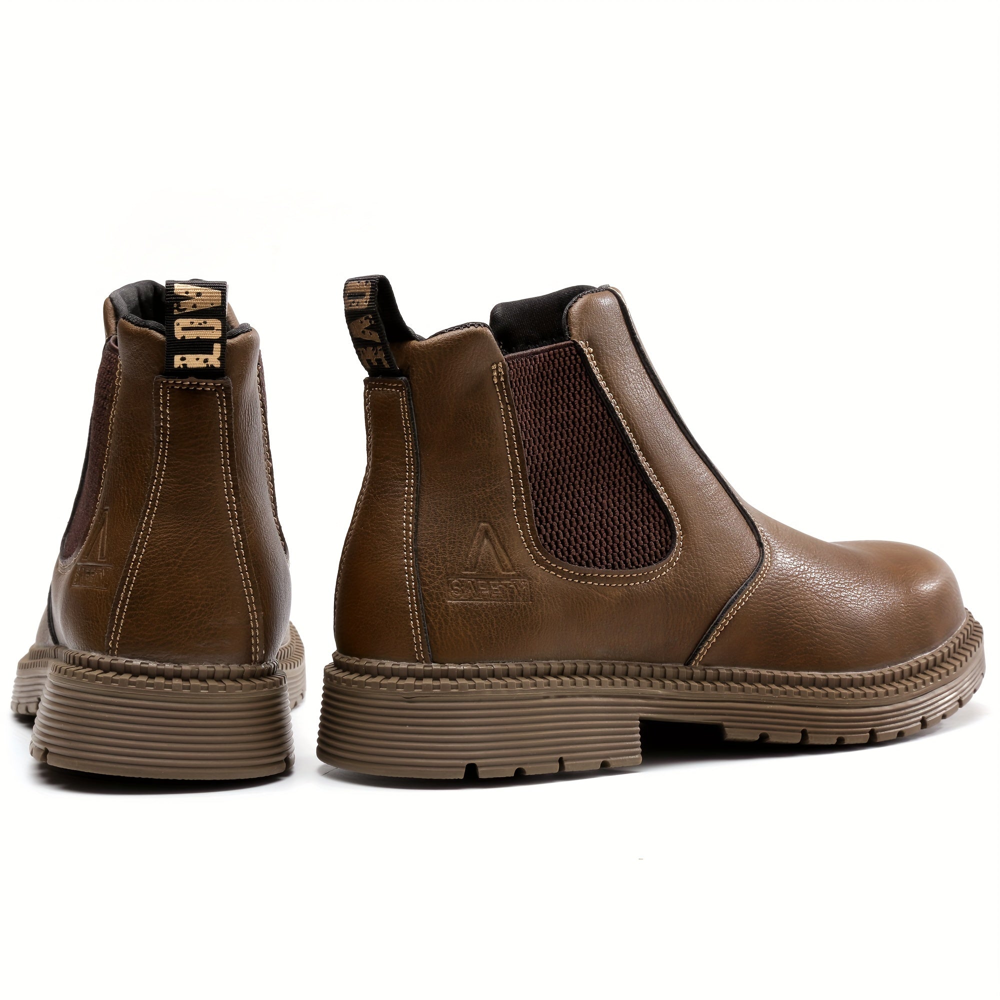 Men's Puncture Proof Steel Toe Work Safety Boots
