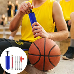 10pcs Ball Pump Set Portable Pump Kit for Rugby Volleyball Football