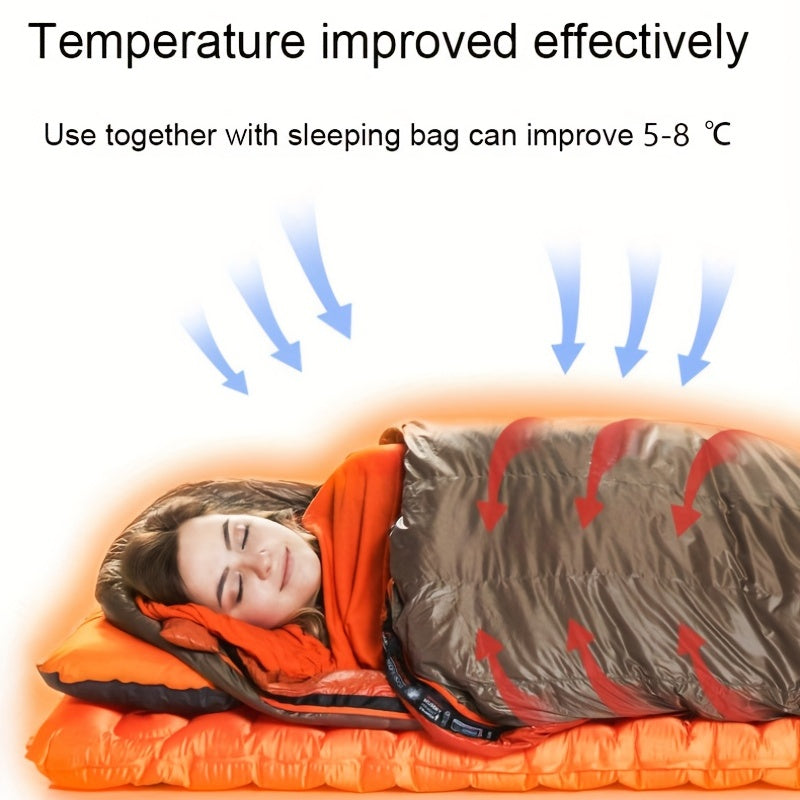 Ultra Comfy Thermal Sleeping Bag Liner for Outdoor Adventures