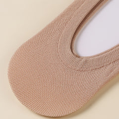 10pairs Women's Silicone Invisible Socks