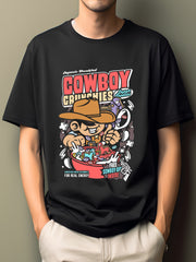 Men's Cartoon Hip Pop Print T-shirt