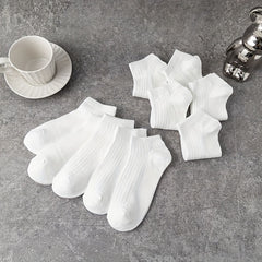 10 Pairs Lightweight Low Cut Ankle Socks Women's Stockings
