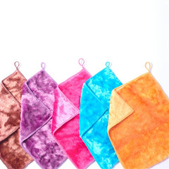 5pcs Kitchen Towels Magic Cleaning Rags Double layer Thickened Scouring Pads