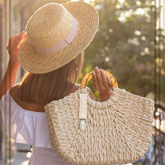 Minimalist Knitted Hat Clip Lightweight Reusable Clip For Shoulder Bag