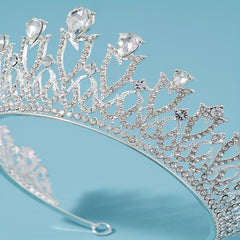 Rhinestone Crystal Headband Princesse Crown Hair Accessories For Women