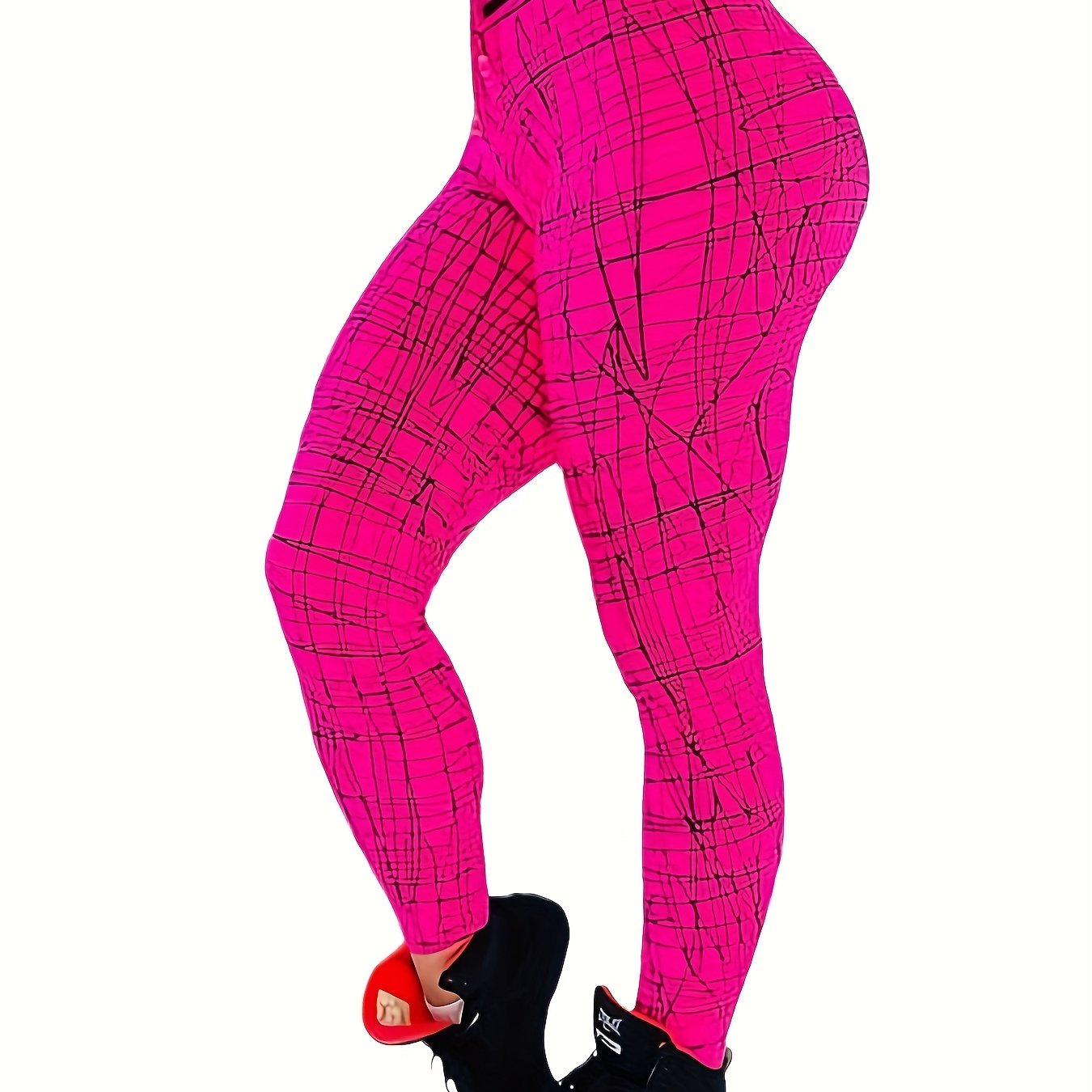 High Waist Running Yoga Pant Slim Fit Legging