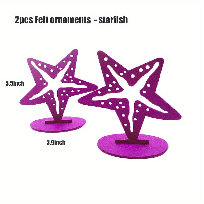 Under the Sea Mermaid Theme Party Decorations DIY Coral Table Ornaments