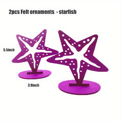 Under the Sea Mermaid Theme Party Decorations DIY Coral Table Ornaments