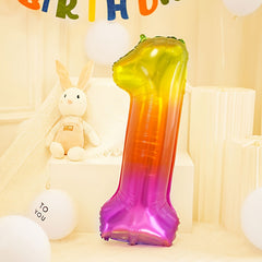 3pcs 32 inch Jelly Colored Foil Balloons for Picnics, Weddings, Holidays