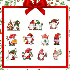 Christmas Garage Door Stickers Fridge Car Body Magnetic Suction Decor Stickers