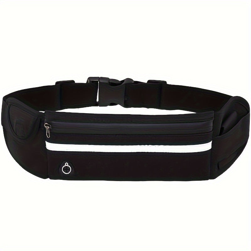Reflective Fanny Pack Waist Bag with Bottle Holder