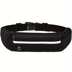 Reflective Fanny Pack Waist Bag with Bottle Holder
