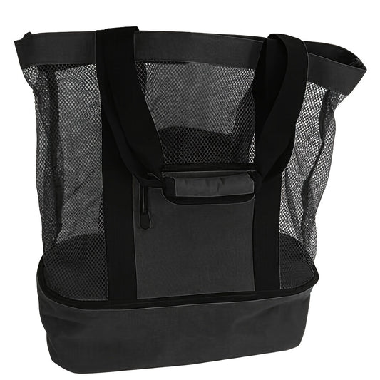 Insulated Mesh Bag Multifunctional Cooler for Outdoor Beach Picnic