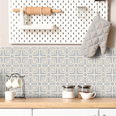 12pcs Nordic Style Floor Stickers Waterproof Self Adhesive Tile Stickers