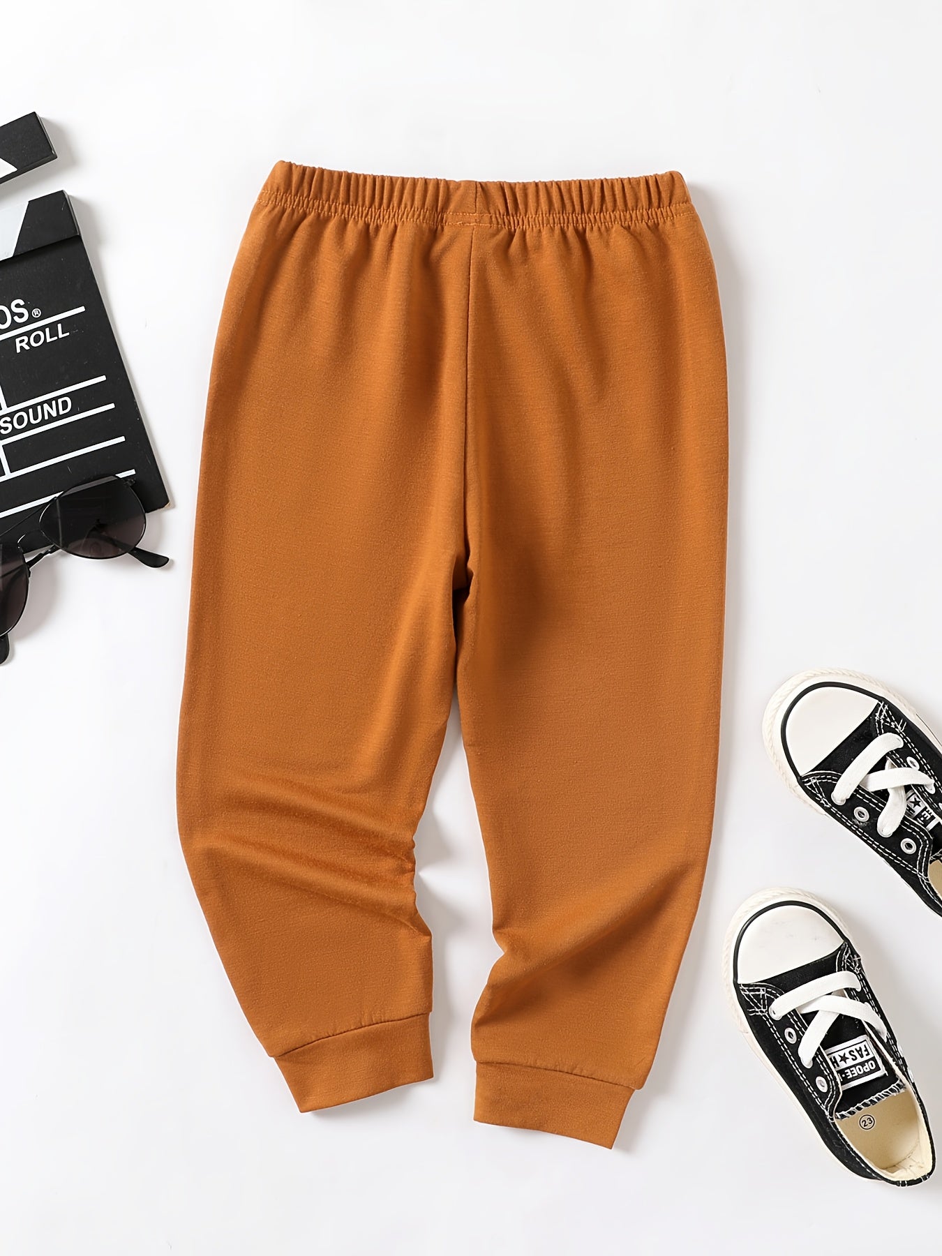 Boys Active Drawstring Sweatpants Quick Drying Jogger Pants
