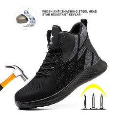Puncture Proof Steel Toe Work Shoes for Men Women