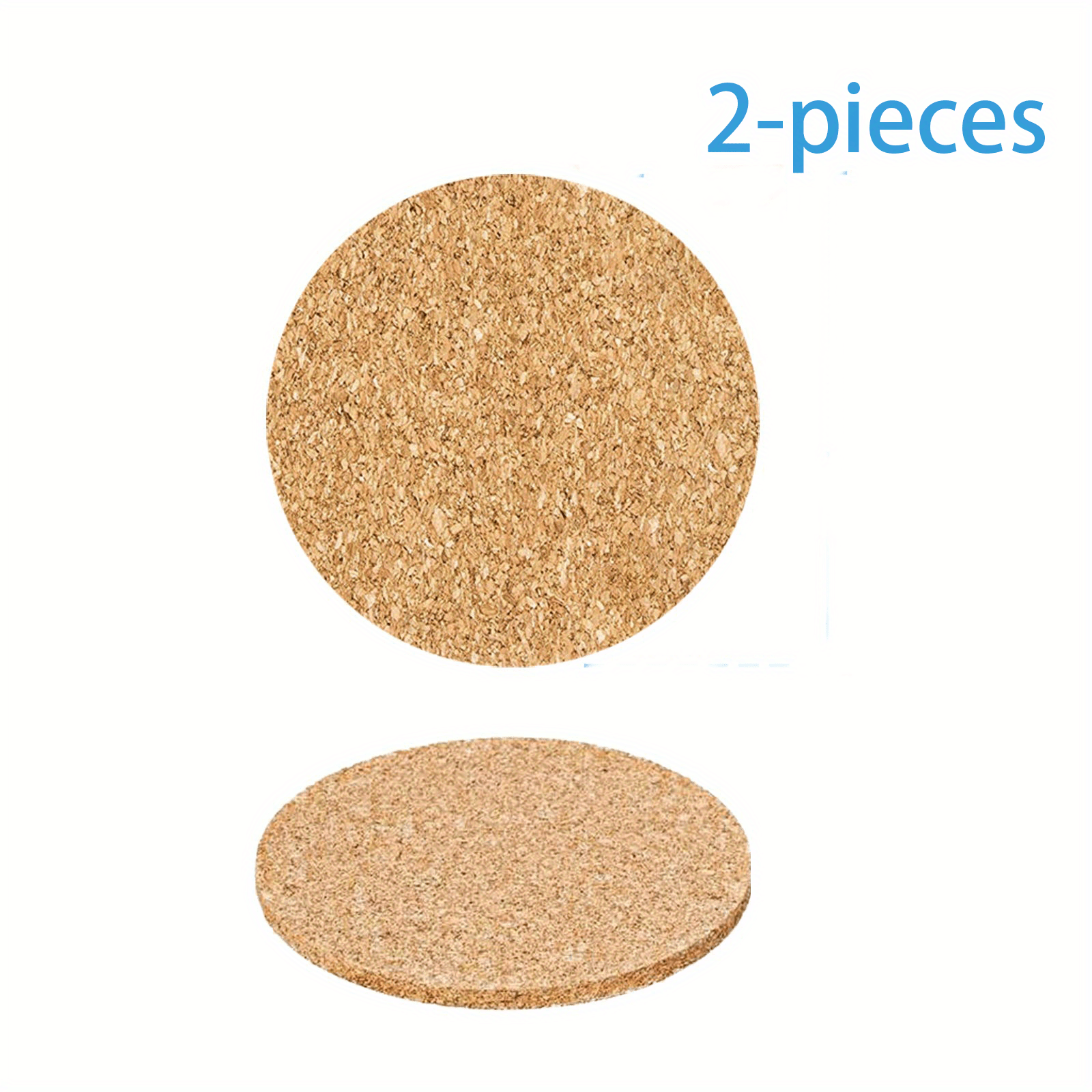 Self Adhesive Cork Squares 6 Pack 4 X 4 Board Sheets Tiles 1.5 Thickness
