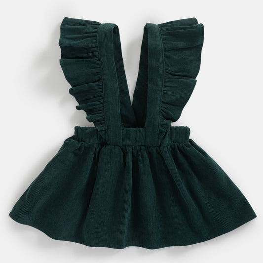 Toddler Baby Girls Corduroy Flying Sleeve Dress