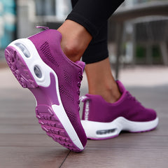 Women's Outdoor Running Shoes Air Cushion Mesh Sports Sneakers