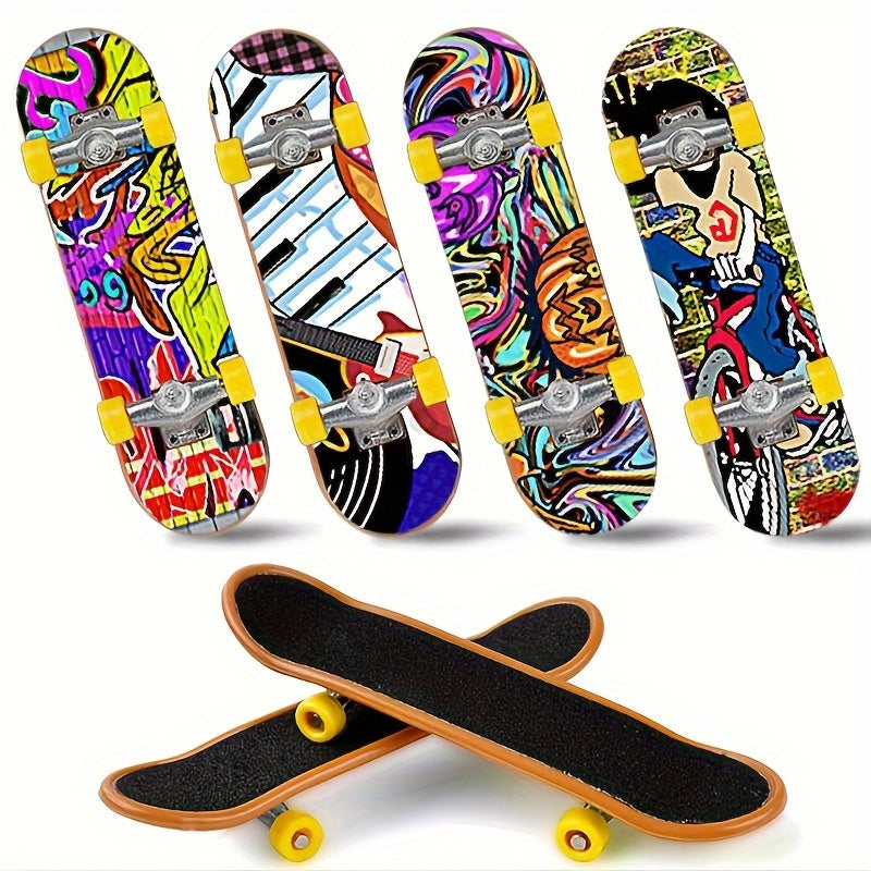1 Pc Mini Fingerboard Skate Boarding Party Toy Random
