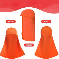 Outdoor Sports Long Tail Cap Breathable Neck Protection Suns