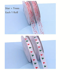 9 14 Meter Christmas Gift Packaging Ribbon Holiday Accessory