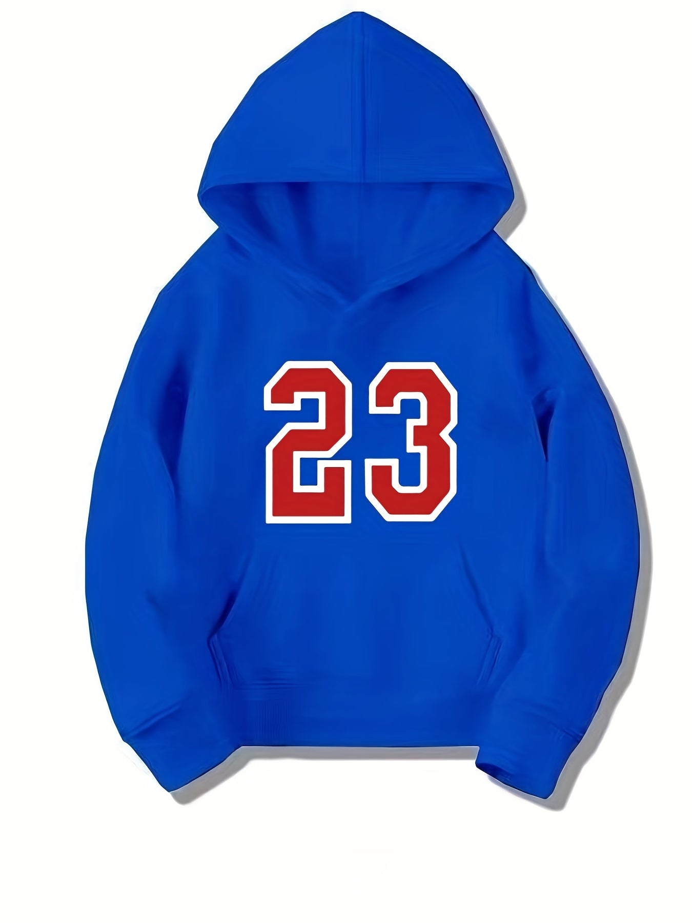 Girls Team Number Pattern Smart Hoodie for Halloween Party