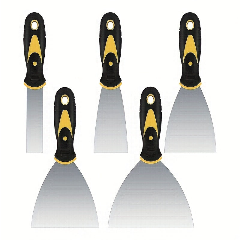 5pcs Caulk Remover Tools Kit Grout Removal Sealant Finishing Glue Scraper Tool