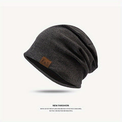 Solid Cotton Men's Pullover Cap for Spring and Summer