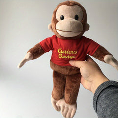 Curious George Plush Toy Soft Stuffed Animal Ideal for Birthday Christmas