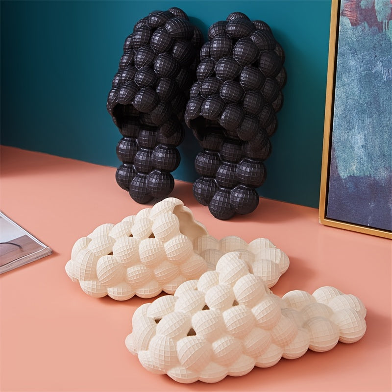 Men Women Massage Bubble Slides Non slip Spa Slippers Golf Ball Slides