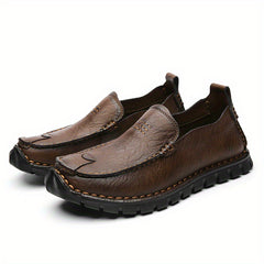 Men's Slip On Oxford Shoes Formal Lightweight Dress Shoes