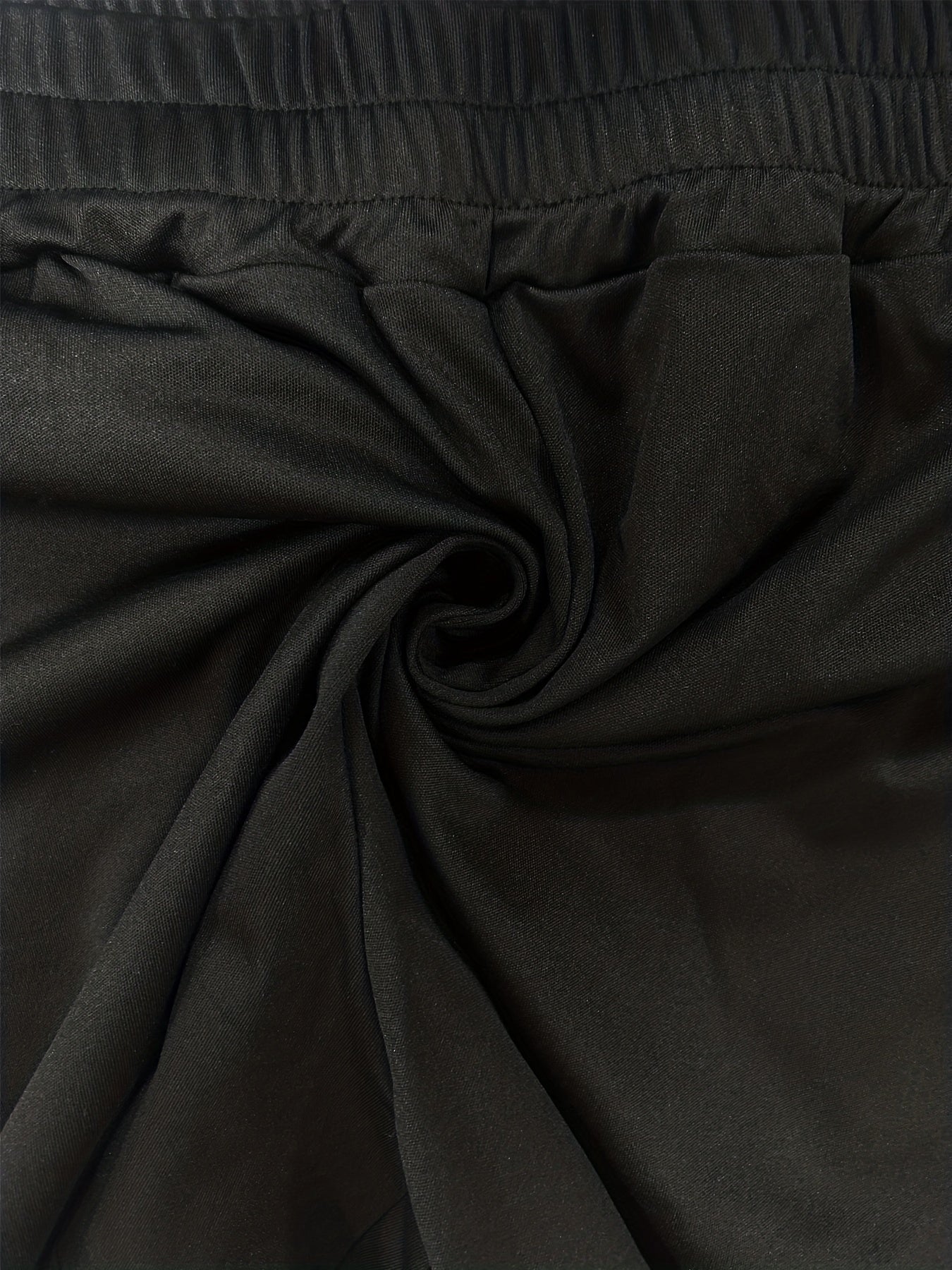 Sporty Shorts Women's Plus Elastic High Rise Stretch Shorts