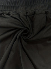 Sporty Shorts Women's Plus Elastic High Rise Stretch Shorts