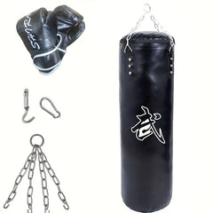 Heavy Duty Punching Bag Set With Gloves & Hook