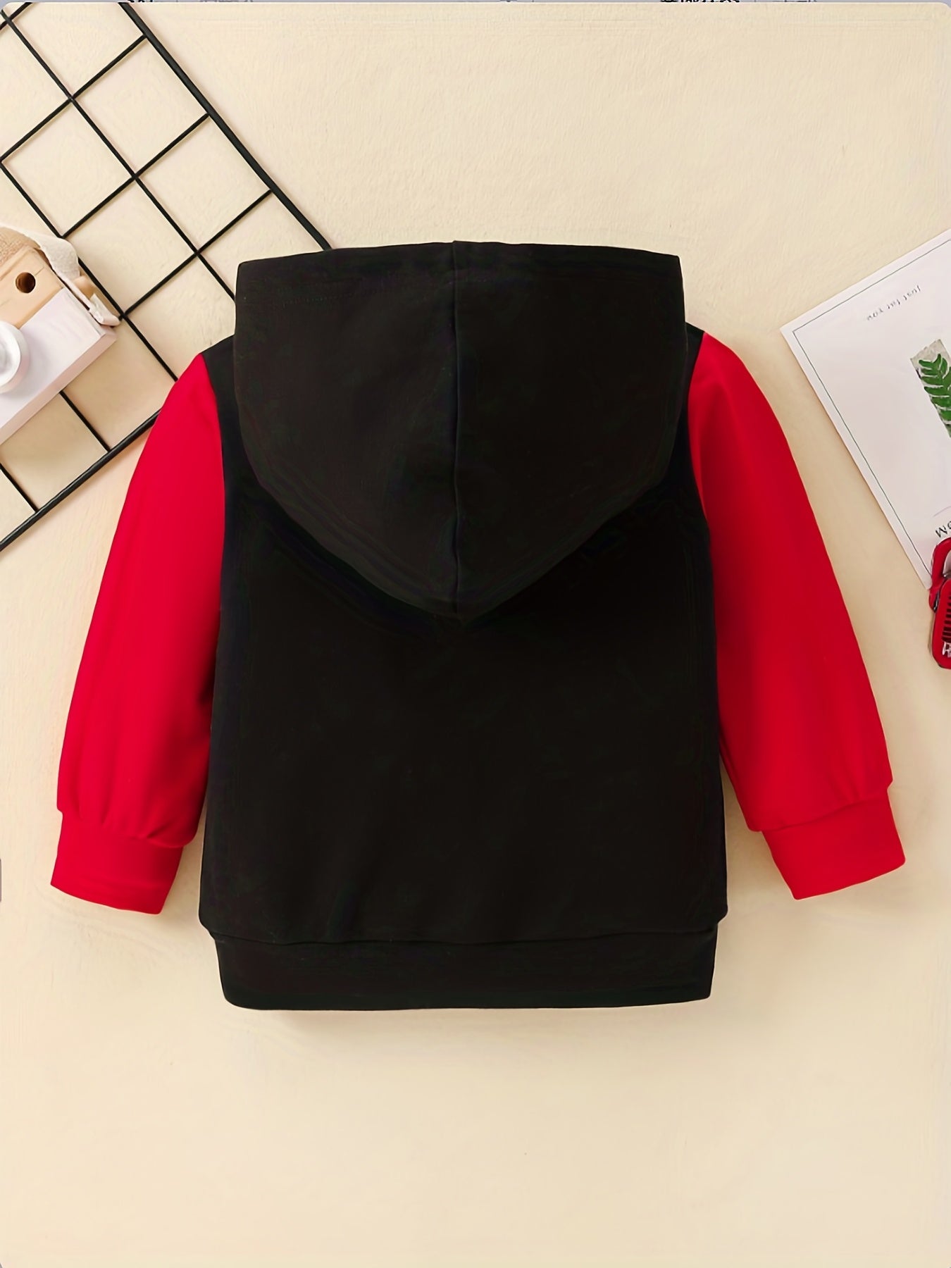 Baby Boys Block Hooded Sweatshirt Kids Hoodie
