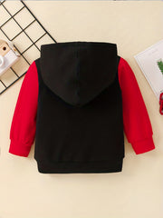 Baby Boys Block Hooded Sweatshirt Kids Hoodie