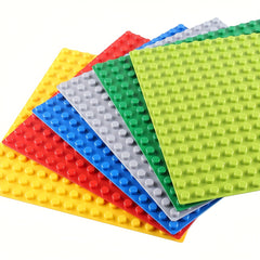 2pcs Large Particle Baseplate 16 x 16 Dot Building Blocks Baseplate