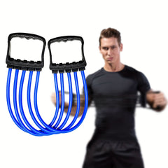 Adjustable 5 Band Chest Expander Full Body Workout Set for Strength Flexibility
