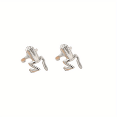 Hugging Frog Ear Cuff Clips No Piercing Earrings Jewelry Gift For Girls