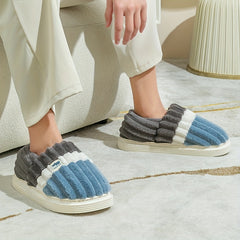 Men's Cozy House Slippers Anti-Skid Winter Shoes