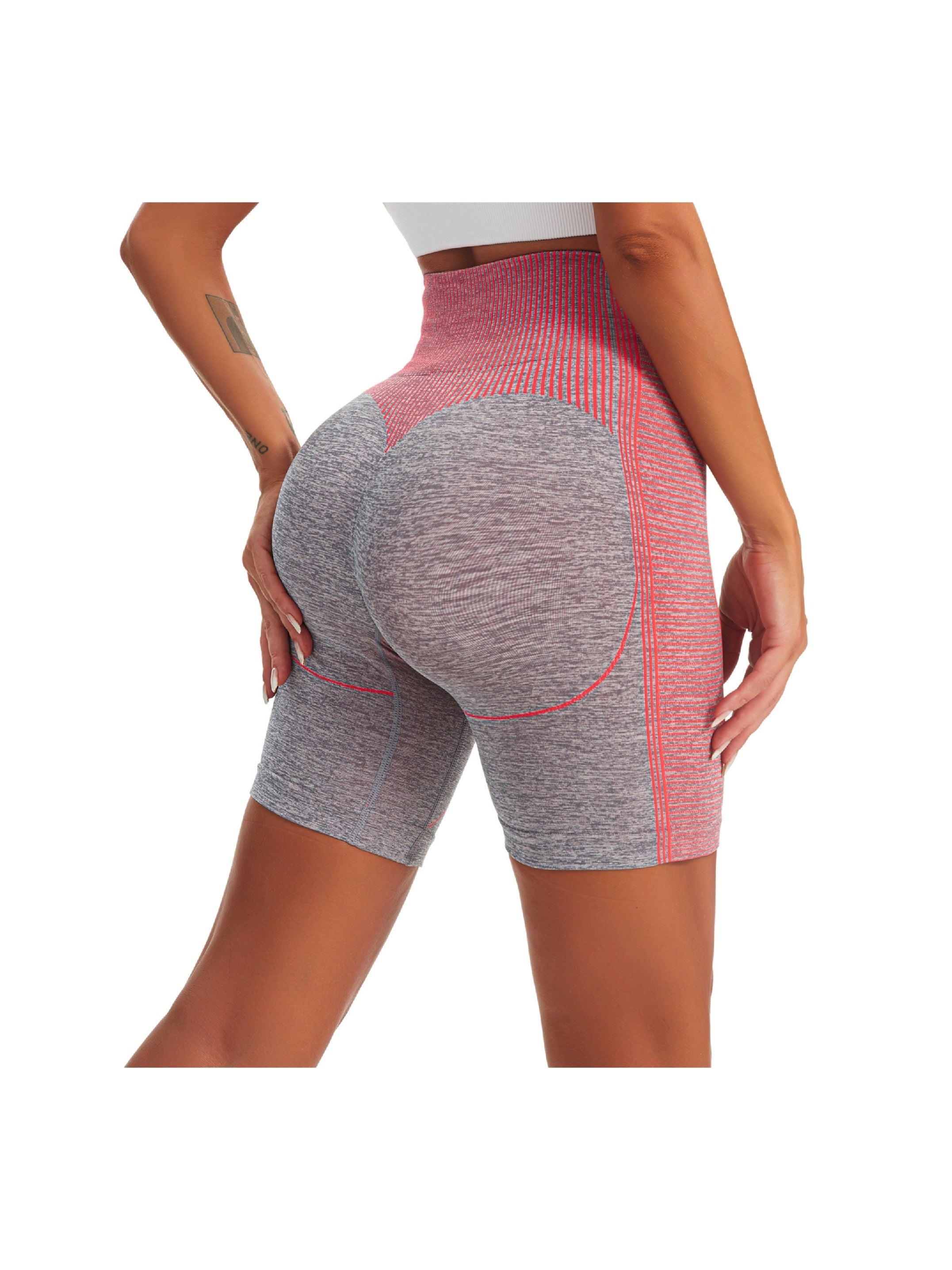 Seamless Fitness Workout Biker Shorts Women's Activewear