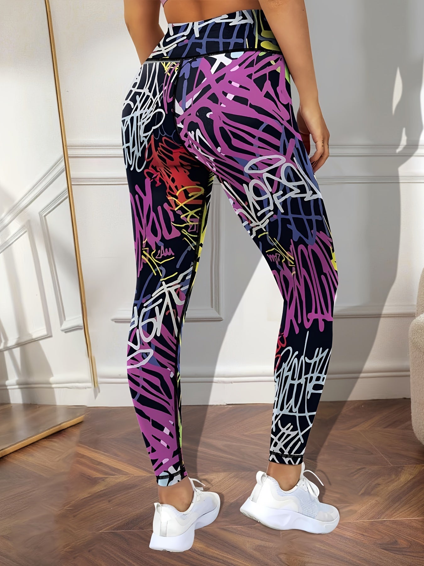 Stretchy Yoga Pants High Waist Butt Lifting Leggings Women's Activewear