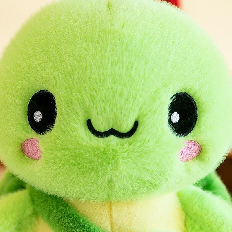 Soft Green Turtle Plush Toy - Birthday Gift