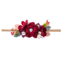 Lace Fabric Flower Children's Nylon Headband Gift For Kids