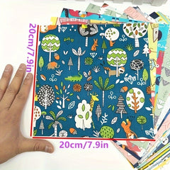 30pcs DIY Twill Patchwork Quilt Baby Quilt DIY Patchwork Colorful