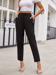 High Waist Casual Long Pants for Women