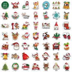 100pcs Christmas Doodle Stickers for Phones, Journals