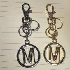 Creative Hollow Round Keychain Pendant Backpack Ornament