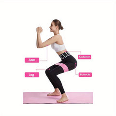 3pcs Yoga Resistance Tension Band Set for Body Shaping Hip Lifting
